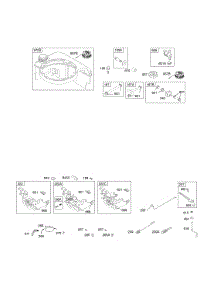 Controls, Fuel Tank, Governor Spring parts for Briggs & Stratton Engine 12G802-2609-B1 from AppliancePartsPros.com