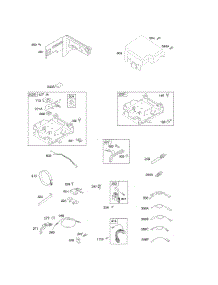 Controls, Governor Spring, Ignition parts for Briggs & Stratton Engine 12H137-0125-B8 from AppliancePartsPros.com