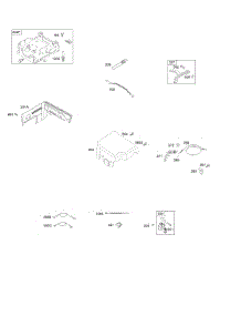 Controls, Governor Spring, Ignition parts for Briggs & Stratton Engine 12H232-0117-H7 from AppliancePartsPros.com