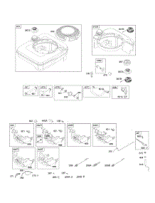 Controls, Fuel Supply, Governor Spring parts for Briggs & Stratton Engine 12H802-1908-E1 from AppliancePartsPros.com