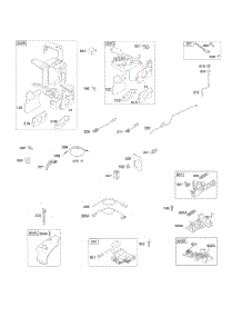 Controls, Flywheel Brake, Governor Spring, Ignition parts for Briggs & Stratton Engine 12J612-0119-B1 from AppliancePartsPros.com