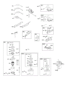 Alternator, Electric Starter, Electrical, Flywheel Brake, Ignition parts for Briggs & Stratton Engine 12J802-1987-B1 from AppliancePartsPros.com