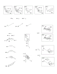 Controls, Electrical, Flywheel Brake, Governor Spring, Ignition parts for Briggs & Stratton Engine 12J902-1163-01 from AppliancePartsPros.com