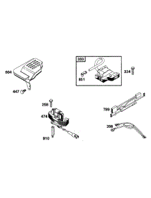 Elect parts for Briggs & Stratton Engine 12M802-5517-A1 from AppliancePartsPros.com