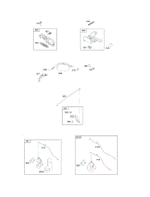 Controls, Governor Spring, Thermostat parts for Briggs & Stratton Engine 12Q907-0883-B1 from AppliancePartsPros.com