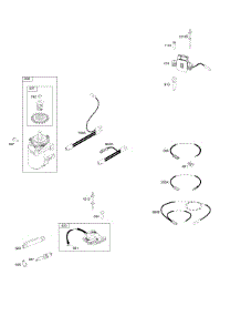Alternator, Electric Starter, Ignition parts for Briggs & Stratton Engine 12R902-0112-B1 from AppliancePartsPros.com