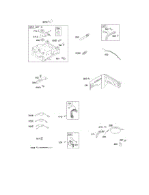 Controls, Governor Spring, Ignition parts for Briggs & Stratton Engine 12S252-0111-F8 from AppliancePartsPros.com