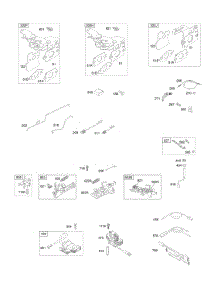 Controls, Flywheel Brake, Governor Spring, Ignition parts for Briggs & Stratton Engine 12S612-0114-F1 from AppliancePartsPros.com