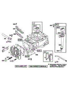 Cylinder, Head, Oil Fill parts for Briggs & Stratton Engine 12T702-0664-99 from AppliancePartsPros.com