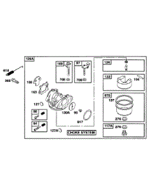 Carburetor Assy parts for Briggs & Stratton Engine 12T802-1566-21 from AppliancePartsPros.com