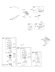 Alternator, Electric Starter, Electrical, Flywheel Brake, Ignition parts for Briggs & Stratton Engine 12V802-0668-01 from AppliancePartsPros.com