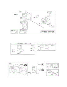Carburetor, Fuel Supply parts for Briggs & Stratton Engine 12W802-1774-B1 from AppliancePartsPros.com