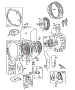 Blower Hsg,Flywheel,Rewind