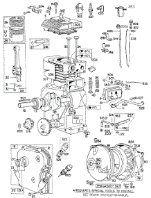 Cylinder,Gearcase,Piston Grp parts for Briggs & Stratton Engine 130212-0966-99 from AppliancePartsPros.com