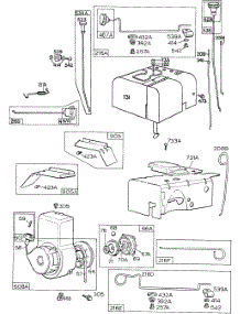 Sno-Gard Assemblies,Rewind parts for Briggs & Stratton Engine 130212-1170-99 from AppliancePartsPros.com