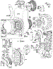 Blower Hsg,Flywheel,Rewind