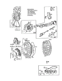 Oil Gard, Flywheels, Elect. parts for Briggs & Stratton Engine 130232-2164-01 from AppliancePartsPros.com