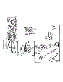 Oil Gard Assembly parts for Briggs & Stratton Engine 130432-5001-01 from AppliancePartsPros.com