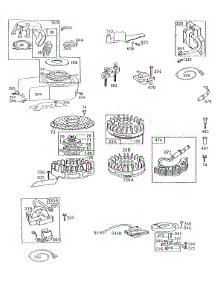 Flywheels,Electrical,Rewind parts for Briggs & Stratton Engine 131922-0149-01 from AppliancePartsPros.com