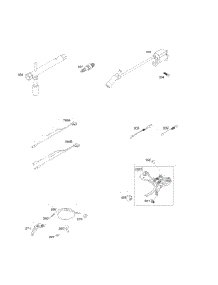 Armature, Controls, Electrical System, Governor Spring, Ignition, Spark Plug parts for Briggs & Stratton Engine 131G32-0001-01 from AppliancePartsPros.com