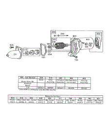 Electric Starter parts for Briggs & Stratton Engine 132232-2036-02 from AppliancePartsPros.com