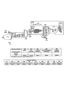 Electric Starter And Chart parts for Briggs & Stratton Engine 132431-0228-02 from AppliancePartsPros.com