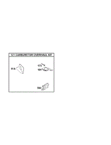 Kits / Gasket Sets-Carburetor parts for Briggs & Stratton Engine 133212-1024-E1 from AppliancePartsPros.com