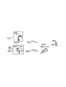 Electrical parts for Briggs & Stratton Engine 133232-0003-01 from AppliancePartsPros.com