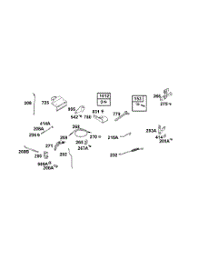 Controls 2 parts for Briggs & Stratton Engine 133232-0155-02 from AppliancePartsPros.com