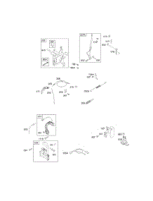 Alternator, Controls, Governor Spring, Ignition parts for Briggs & Stratton Engine 133432-0338-A1 from AppliancePartsPros.com