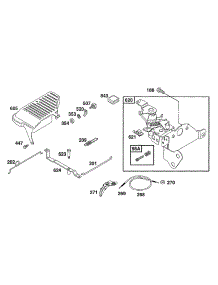 Controls parts for Briggs & Stratton Engine 133702-0133-99 from AppliancePartsPros.com