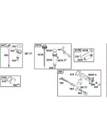 Oil Group parts for Briggs & Stratton Engine 135202-0293-01 from AppliancePartsPros.com