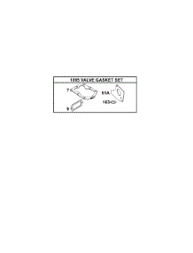 Kits / Gasket Sets - Valve parts for Briggs & Stratton Engine 135232-0009-01 from AppliancePartsPros.com