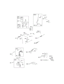 Alternator, Controls, Governor Spring, Ignition parts for Briggs & Stratton Engine 135432-0022-01 from AppliancePartsPros.com