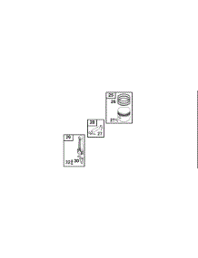 Piston Group parts for Briggs & Stratton Engine 136212-0618-A1 from AppliancePartsPros.com