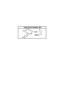 Kits / Gasket Sets - Valve parts for Briggs & Stratton Engine 136232-0131-01 from AppliancePartsPros.com