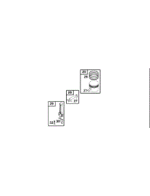 Piston Group parts for Briggs & Stratton Engine 137202-0714-A2 from AppliancePartsPros.com