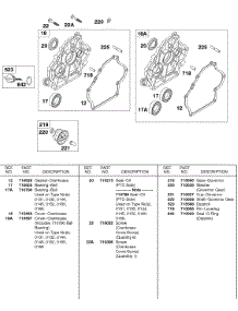 Crankcase Cover / Sump parts for Briggs & Stratton Engine 138432-0141-E1 from AppliancePartsPros.com