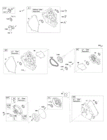 Crankcase Cover, Gear Reduction parts for Briggs & Stratton Engine 13H132-4119-H8 from AppliancePartsPros.com