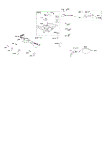 Controls, Governor Spring parts for Briggs & Stratton Engine 13H332-5162-H8 from AppliancePartsPros.com