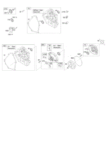 Crankcase Cover, Gear Reduction parts for Briggs & Stratton Engine 13L132-1118-F8 from AppliancePartsPros.com
