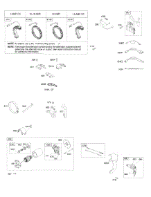 Alternator, Electric Starter, Ignition parts for Briggs & Stratton Engine 13L332-1130-F8 from AppliancePartsPros.com