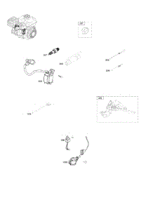 Armature, Controls, Electrical System, Governor Spring, Ignition, Spark Plug parts for Briggs & Stratton Engine 13R232-0003-F1 from AppliancePartsPros.com