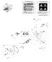 Camshaft, Crankcase Cover, Crankshaft, Cylinder, Piston / Rings / Connecting Rod, Warning Label