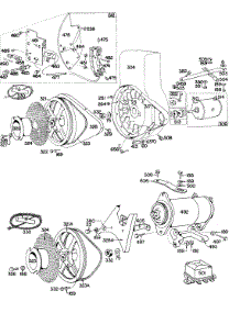 Electric Starter, Rewinds parts for Briggs & Stratton Engine 140231-5050-15 from AppliancePartsPros.com