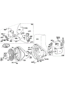 Electric Starter, Rewind parts for Briggs & Stratton Engine 140702-0132-99 from AppliancePartsPros.com