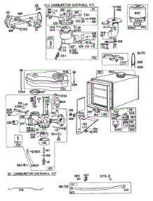 Carburetor,Fuel Parts,A / C parts for Briggs & Stratton Engine 146702-0649-99 from AppliancePartsPros.com