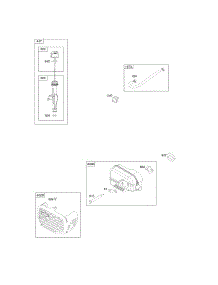 Exhaust System, Fuel Supply, Lubrication parts for Briggs & Stratton Engine 14D937-0101-G1 from AppliancePartsPros.com