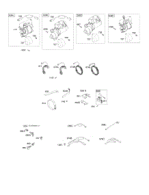 Electric Starter, Ignition parts for Briggs & Stratton Engine 15C107-0175-F8 from AppliancePartsPros.com