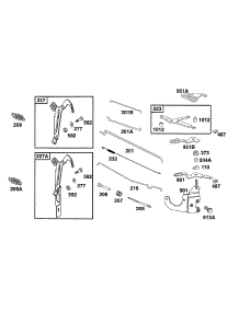 Controls parts for Briggs & Stratton Engine 161432-0010-01 from AppliancePartsPros.com